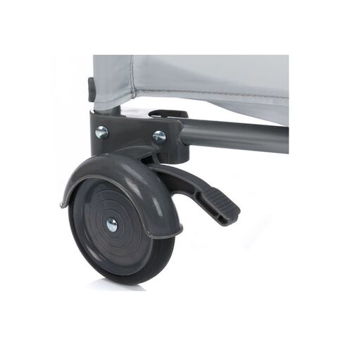 Patut pliabil Capri light grey Fillikid, Culoare: Gri, Dimensiuni: 120x60,poza 4