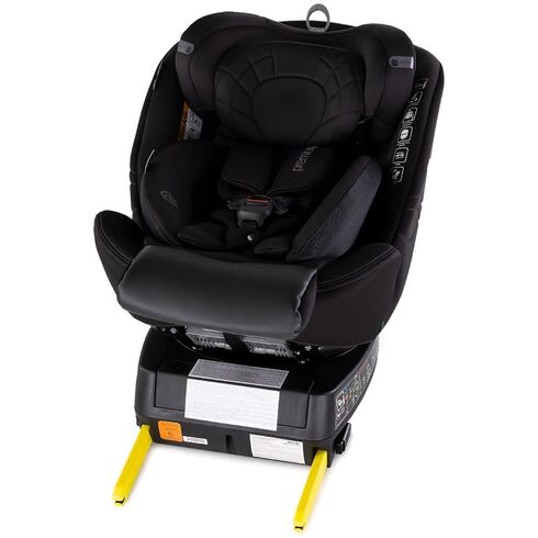 Scaun auto Chipolino Premium I-Size 40-150 cm cu sistem Isofix blackberry, Culoare: Negru, Grupa: 0-36kg (0 luni - 12 ani),poza 9