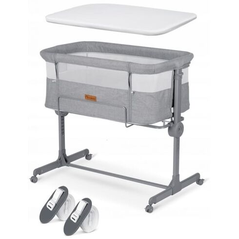 Patut cu laterala culisanta Nukido NK-243 - Gri,poza 3