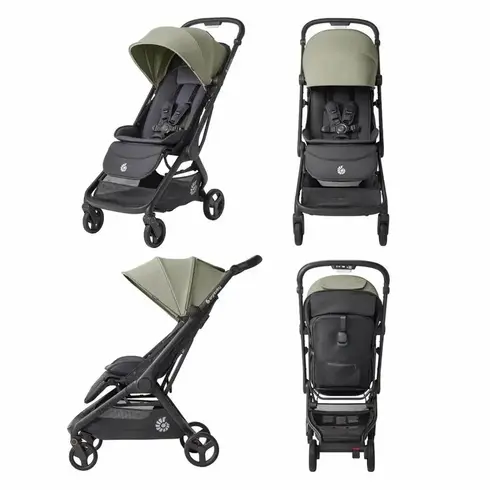 Metro 3 Carucior Ergobaby Compact Soft Olive, Culoare: Verde, Model: sport,poza 3