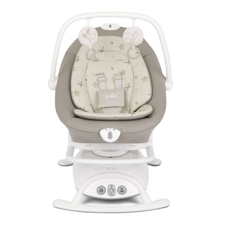 Joie – Leagan si balansoar rotativ Sansa 2 in 1 Cosmo Tan, Culoare: Bej,poza 7