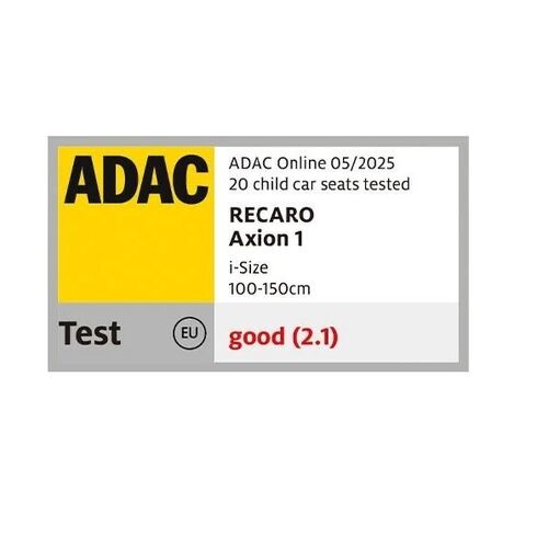 Scaun auto cu Isofix Recaro Axion 1, R129, 3-12ani, Pepita, Culoare: Alb/Negru, Grupa: 15-36kg (4 ani - 12 ani),poza 9