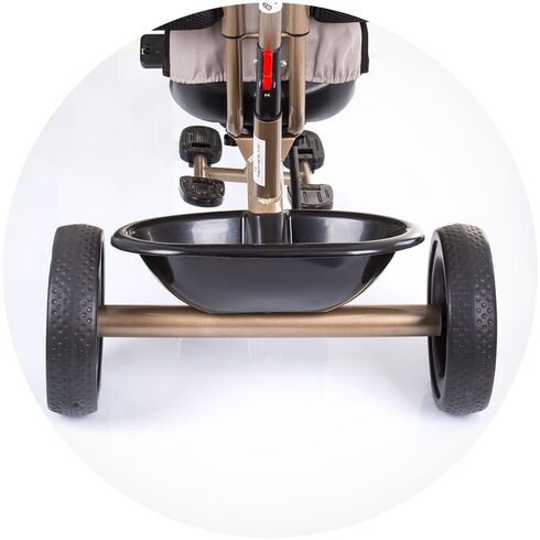 Tricicleta gemeni Chipolino Hip Hop sand, Culoare: Crem,poza 6  - ExclusivMAG.ro Tricicleta gemeni Chipolino Hip Hop sand, Culoare: Crem,poza 6