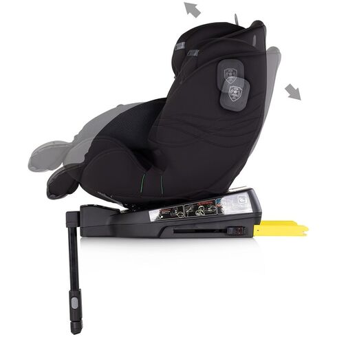 Scaun auto Chipolino Premium I-Size 40-150 cm cu sistem Isofix blackberry, Culoare: Negru, Grupa: 0-36kg (0 luni - 12 ani),poza 4