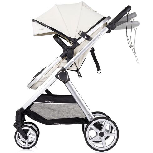 Carucior Chipolino Vista 3 in 1 biscotta, Culoare: Bej, Model: 3 in 1,poza 6