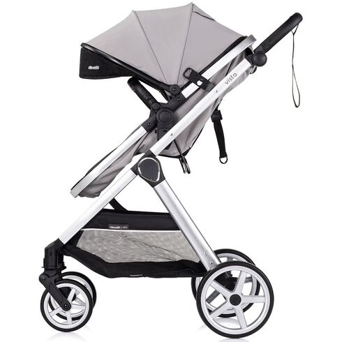 Carucior Chipolino Vista 3 in 1 cloud grey, Culoare: Gri, Model: 3 in 1,poza 5