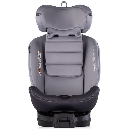 Scaun auto Chipolino Premium I-Size 40-150 cm cu sistem Isofix cloud, Culoare: Gri, Grupa: 0-36kg (0 luni - 12 ani),poza 8
