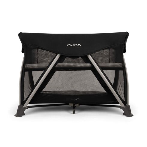 Patut pliant Nuna SENA Aire, Caviar, Culoare: Negru, Dimensiuni: 105x70,poza 3