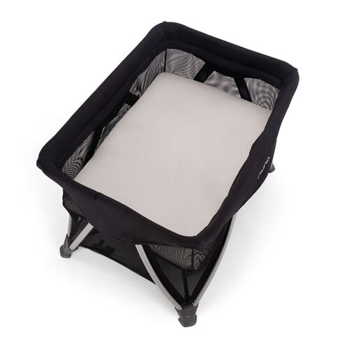 Patut pliant Nuna SENA Aire, Caviar, Culoare: Negru, Dimensiuni: 105x70,poza 6
