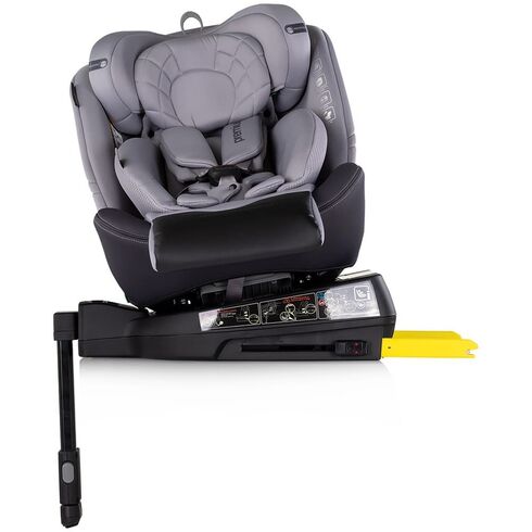 Scaun auto Chipolino Premium I-Size 40-150 cm cu sistem Isofix cloud, Culoare: Gri, Grupa: 0-36kg (0 luni - 12 ani),poza 5