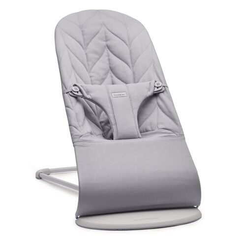 BabyBjorn - Balansoar Bliss Light Grey cu aspect delicat de petala, tesatura matlasata, Culoare: Gri