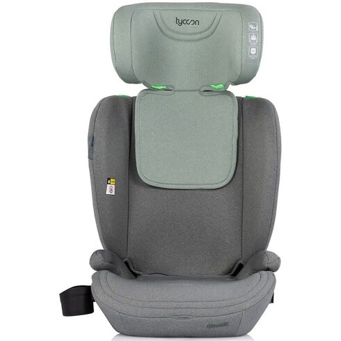 Scaun auto Chipolino Tycoon I-Size 76-150 cm basil, Culoare: Verde, Grupa: 9-36kg (9 luni - 12 ani),poza 3