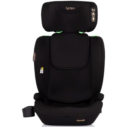 Scaun auto Chipolino Tycoon I-Size 76-150 cm blackberry, Culoare: Negru, Grupa: 9-36kg (9 luni - 12 ani),poza 3