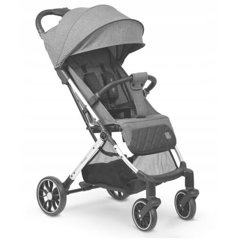 Carucior sport pentru copii, 78 x 33 x 104 cm, Nukido Paseo 716002 - Gri, Culoare: Gri, Model: sport