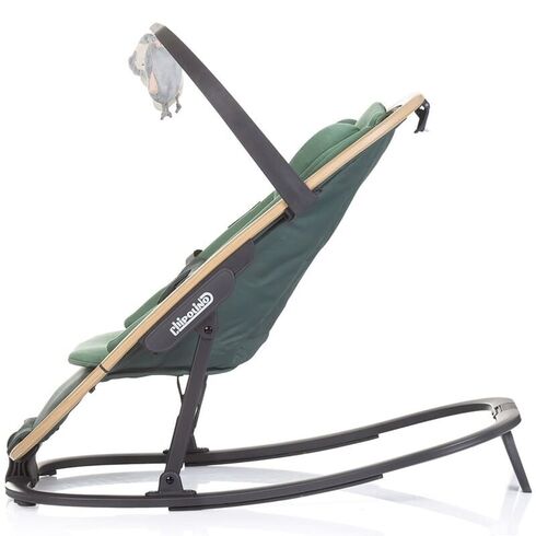 Scaunel balansoar Chipolino Senso basil wood, Culoare: Verde,poza 4