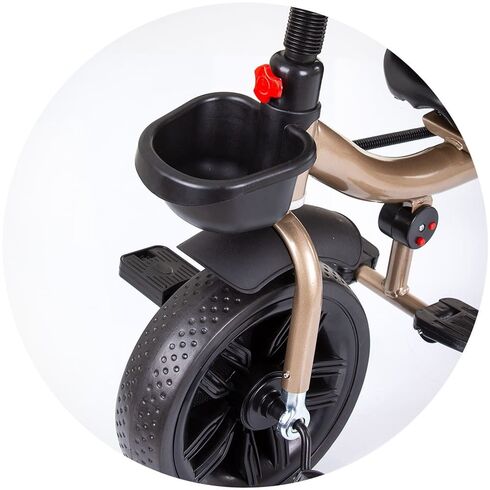 Tricicleta gemeni Chipolino Hip Hop sand, Culoare: Crem,poza 5  - ExclusivMAG.ro Tricicleta gemeni Chipolino Hip Hop sand, Culoare: Crem,poza 5