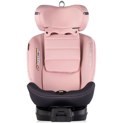 Scaun auto Chipolino Premium I-Size 40-150 cm cu sistem Isofix pink marshmallow, Culoare: Roz, Grupa: 0-36kg (0 luni - 12 ani),poza 9