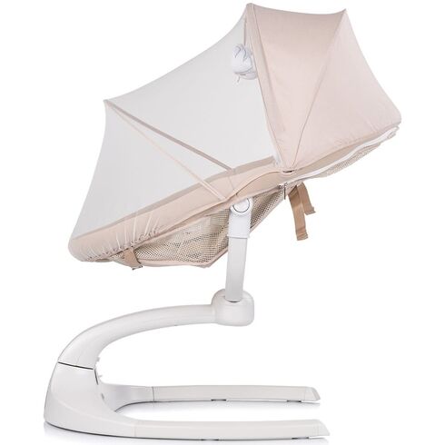 Leagan electric Chipolino E-sway biscotta, Culoare: Crem,poza 3