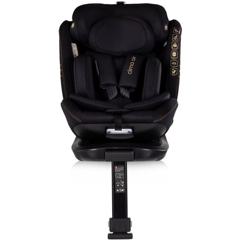 Scaun auto Chipolino Clima Air I-Size 40-150 cm cu sistem Isofix si sezut rotativ blackberry, Culoare: Negru, Grupa: 0-36kg (0 luni - 12 ani),poza 3