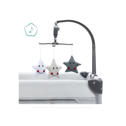 Patut pliabil Capri light grey Fillikid, Culoare: Gri, Dimensiuni: 120x60,poza 6