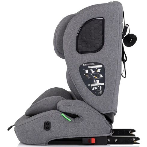 Scaun auto Chipolino Tycoon Iso I-Size 76-150 cm cu sistem Isofix cloud, Culoare: Gri, Grupa: 9-36kg (9 luni - 12 ani),poza 4  - ExclusivMAG.ro Scaun auto Chipolino Tycoon Iso I-Size 76-150 cm cu sistem Isofix cloud, Culoare: Gri, Grupa: 9-36kg (9 luni - 12 ani),poza 4
