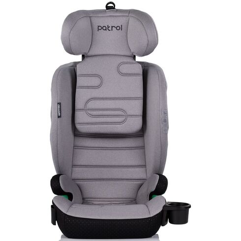 Scaun auto Chipolino Patrol I-Size 100-150 cm cu sistem Isofix platinum, Culoare: Gri, Grupa: 15-36kg (4 ani - 12 ani),poza 3