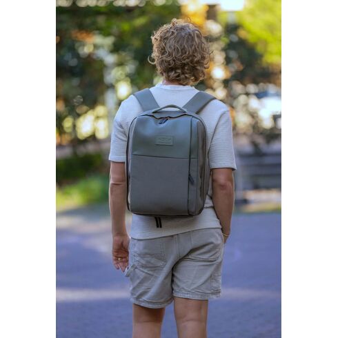 Rucsac pentru părinți MiniMeis Hero Olive Premium, Culoare: Verde - poza 5 - ExclusivMAG.ro