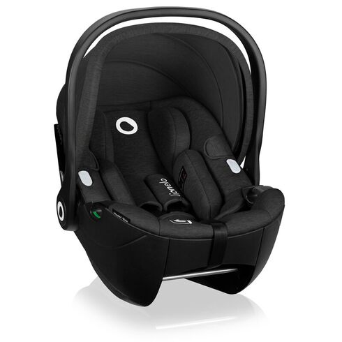 Scoica auto, Lionelo, Moxie, i-Size, 40-87 cm, Conform cu R129, Negru, Culoare: Negru, Grupa: 0-13kg (0 luni - 12 luni),poza 5