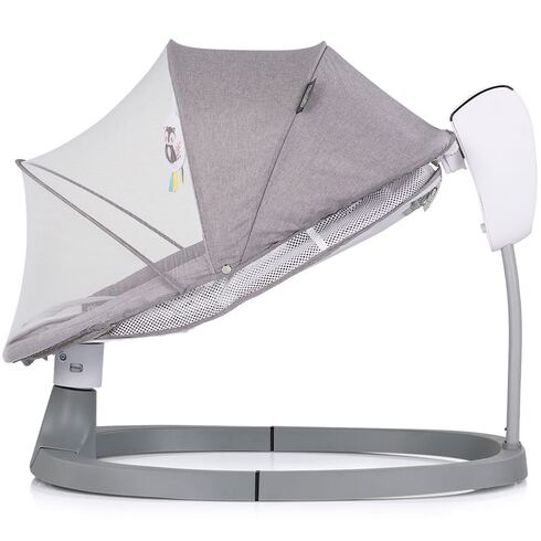 Leagan electric Chipolino Lambada cloud, Culoare: Gri deschis,poza 3