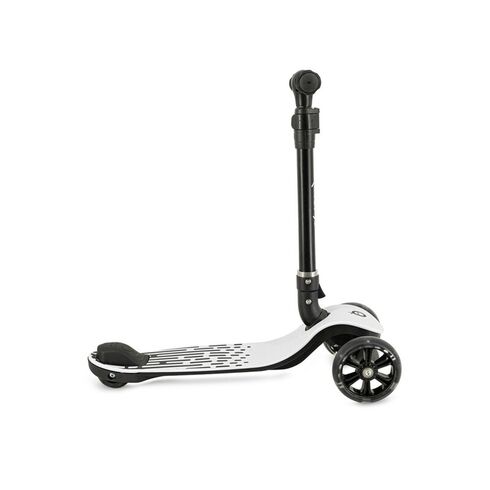 Trotineta pliabila cu roti LED pentru copii, 3 Ani+, MoMi San - Gri, Culoare: Gri,poza 4