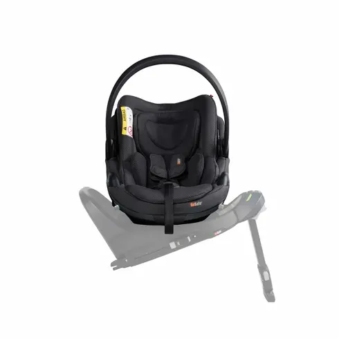 Scoică copii BeSafe Go Beyond² Negru SoftBreeze, Culoare: Negru, Grupa: 0-13kg (0 luni - 12 luni),poza 3