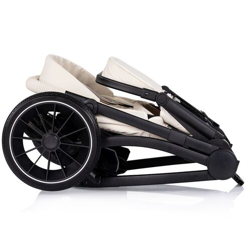 Carucior Chipolino Prestige 3 in 1 cashmere, Culoare: Bej, Model: 3 in 1,poza 11