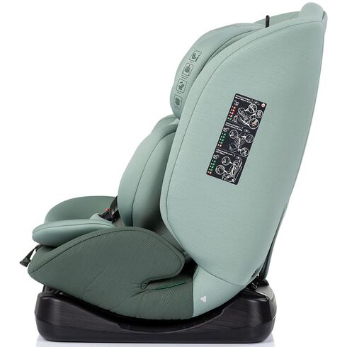 Scaun auto Chipolino Mondial I-Size 40-150 cm matcha, Culoare: Turcoaz, Grupa: 0-36kg (0 luni - 12 ani),poza 4