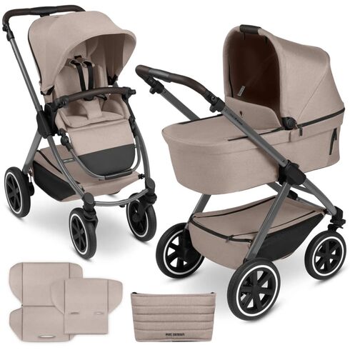 Carucior 2 in 1 Samba 2 Camel - Abc Design, Culoare: Crem, Model: 2 in 1