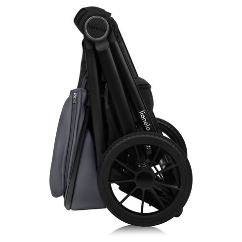 Carucior 2 in 1, Lionelo, Layla, Pana la 22 kg, Gri, Culoare: Gri, Model: 2 in 1,poza 7