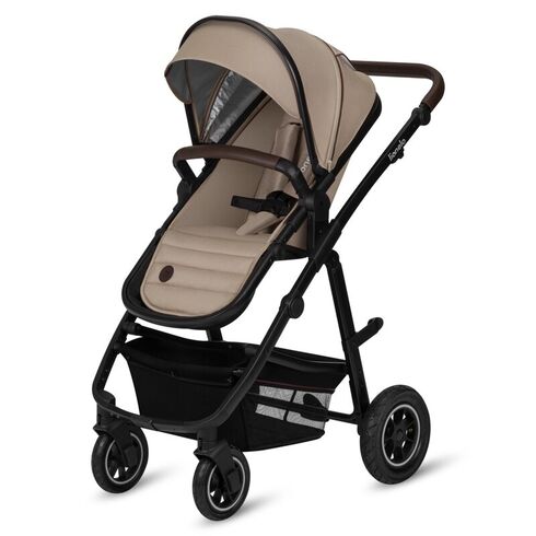 Carucior Lionelo Amber 2 in 1, Pana la 22 kg, Bej, Culoare: Bej, Model: 2 in 1,poza 4