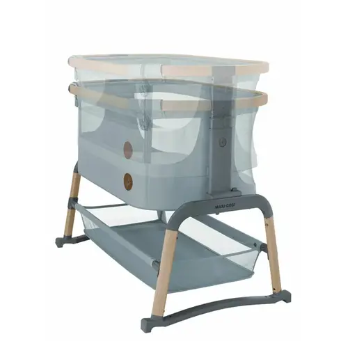 Patut Co-SLEEPER Maxi-Cosi Iora Air BEYOND GREY ECO, Culoare: Gri, Dimensiuni: 80x50,poza 5