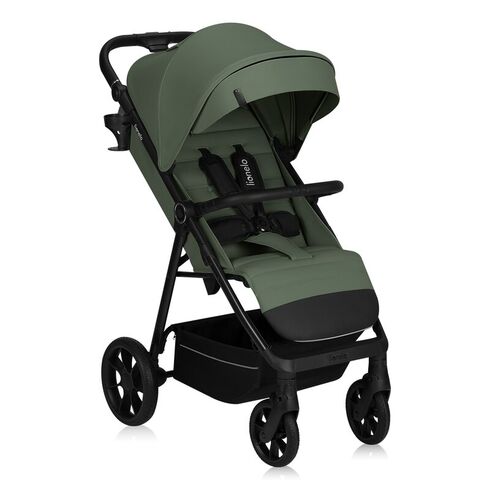 Carucior sport, Lionelo, Iva, Pana la 22 kg, 6 luni+, Verde, Culoare: Verde inchis, Model: sport