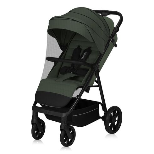 Carucior sport, Lionelo, Iva, Pana la 22 kg, 6 luni+, Verde, Culoare: Verde inchis, Model: sport,poza 6