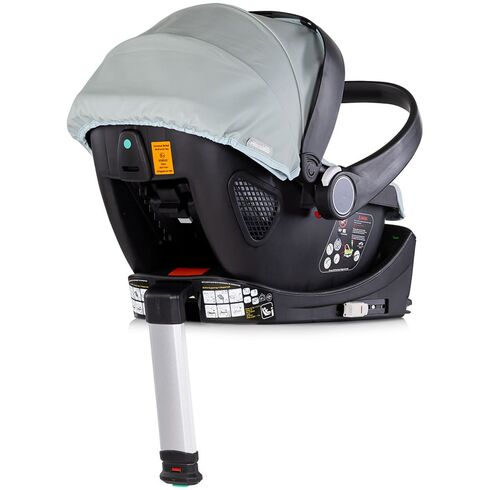 Carucior Chipolino Prestige 3 in 1 matcha, Culoare: Gri deschis, Model: 3 in 1,poza 17