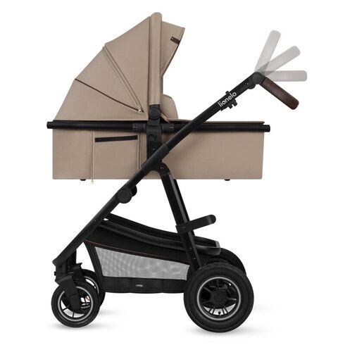 Carucior Lionelo Amber 2 in 1, Pana la 22 kg, Bej, Culoare: Bej, Model: 2 in 1,poza 11