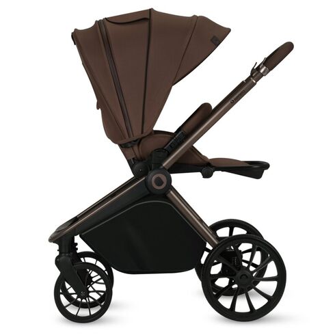 Carucior 3 in 1, Lionelo, Mika Plus, Pana la 22 kg, ECE R129, Mocha Mousse, Culoare: Multicolor, Model: 3 in 1,poza 10