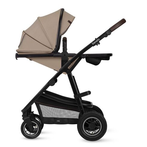 Carucior Lionelo Amber 2 in 1, Pana la 22 kg, Bej, Culoare: Bej, Model: 2 in 1,poza 9