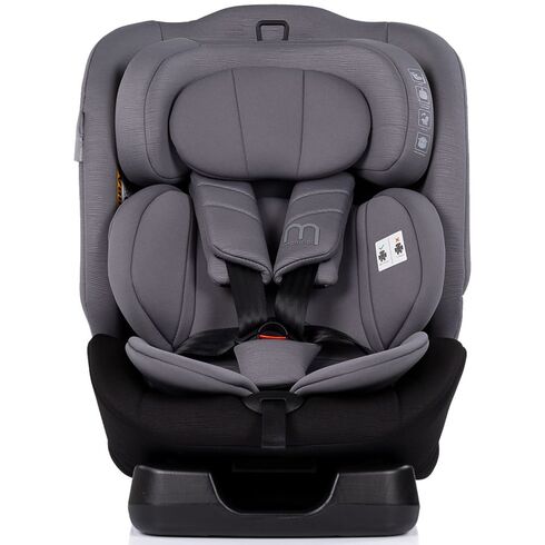 Scaun auto Chipolino Mondial I-Size 40-150 cm charcoal, Culoare: Gri/Negru, Grupa: 0-36kg (0 luni - 12 ani),poza 2