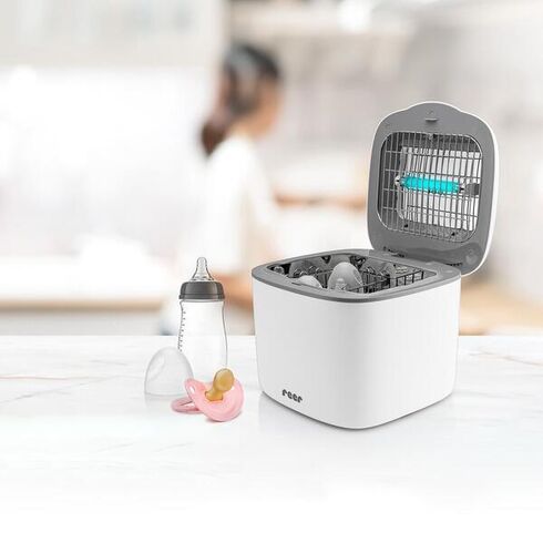 Sterilizator UV pentru biberoane, cu functie de uscare, pana la 12 biberoane, Reer 36120,poza 5