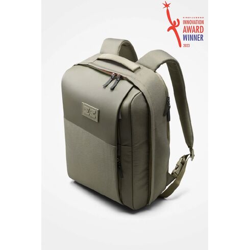 Rucsac pentru părinți MiniMeis Hero Olive Premium, Culoare: Verde  - ExclusivMAG.ro