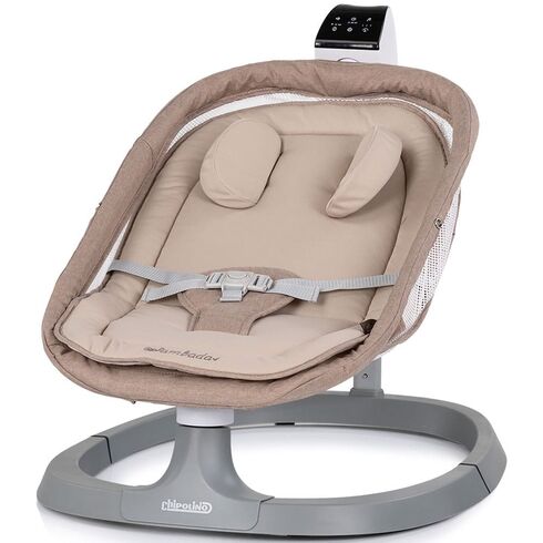 Leagan electric Chipolino Lambada tiramisu, Culoare: Crem,poza 2