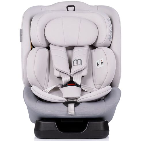 Scaun auto Chipolino Mondial I-Size 40-150 cm platinum, Culoare: Gri deschis, Grupa: 0-36kg (0 luni - 12 ani),poza 2