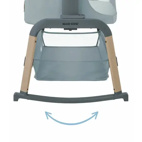 Patut Co-SLEEPER Maxi-Cosi Iora Air BEYOND GREY ECO, Culoare: Gri, Dimensiuni: 80x50,poza 7