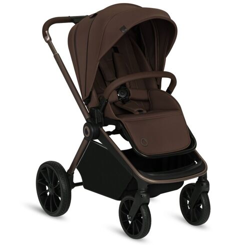 Carucior 2 in 1, Lionelo, Mika Plus, Pana la 22 kg, Mocha Mousse, Culoare: Multicolor, Model: 2 in 1,poza 4